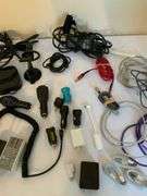 Electronics Accessories Including Chargers, Adapters, Roku and Cables