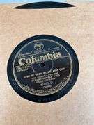 Six Vintage Record Albums with 78 RPM Records