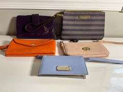 5 Women’s Wristlet Wallets Including Nine West and Others