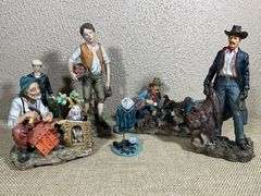 Figurines Featuring Various Themes and Makers