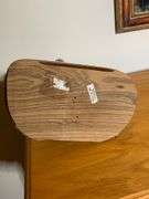 Amethyst Crystal Geode on Wooden Stand