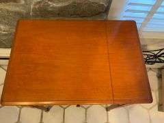 Singer Sewing Machine with Wooden Cabinet