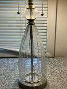 Table Lamp with Drum Shade and Accents