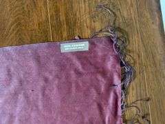 Long Scarf With Fringe, 100% Cashmere