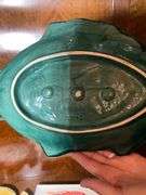 Ceramic Fish-Themed Platters and Plates