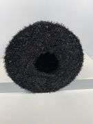 Tall Black Top Hat Tree Topper, 16-Inches Tall