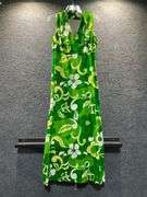 Circa 1960s Hawaiian Maxi Dress by Fashion By Darina