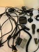 Electronics Accessories Including Chargers, Adapters, Roku and Cables