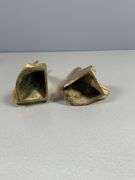 Brass Whale Bookends