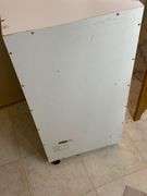 White Freestanding Sorter Shelf Unit with Casters
