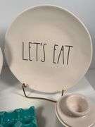 Rae Dunn Collection Kitchen Items and Butter Bell Basics Ceramic Pieces