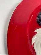 Christmas Themed Ceramic Serveware Including Santa Plates, Glass Bowl, and More