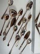 Pewter, Silver Plated and Silver Toned Serving Pieces