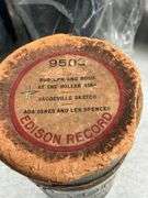 40 Edison Cylinder Phonograph Records Some With Original Canisters