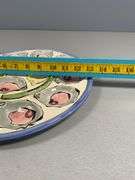 Tika by Lotus International 13-Inch Ceramic Oyster Plate