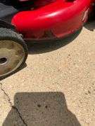 Troy-Bilt 21-Inch Self-Propelled Lawn Mower with Rear Bag and Mulching Capability
