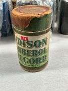 40 Edison Cylinder Phonograph Records Some With Original Canisters