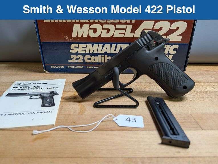 Smith & Wesson Model 422 | Firearms Online Auction Lot #43 | Coastal
