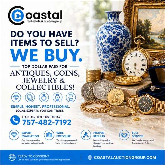 DO YOU HAVE ITEMS TO SELL? WE BUY!