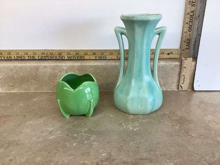 NELSON MC COY VASE & PLANTER