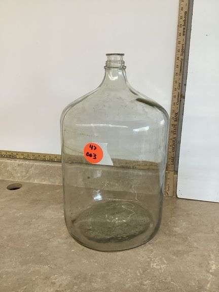 VINTAGE 1969 6.5 GALLON INDIANA GLASS WATER JUG