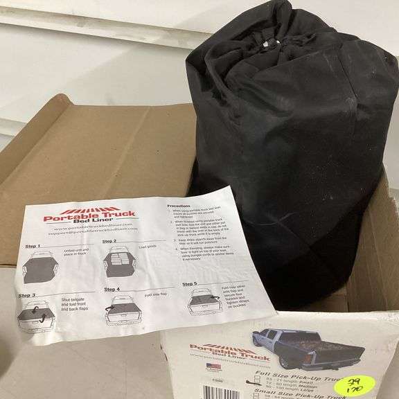 NEW PORTABLE FULL SIZE TRUCK BED LINER (SIZE LARGE)