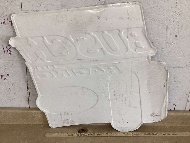 BUSH RACING SIGN (26" x 32")