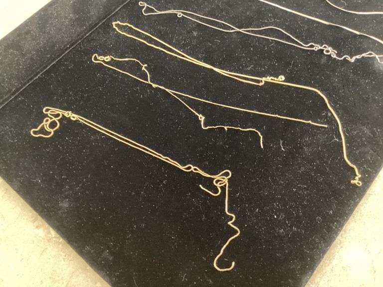 10kt & 14kt GOLD AND STERLING SILVER SCRAP CHAINS