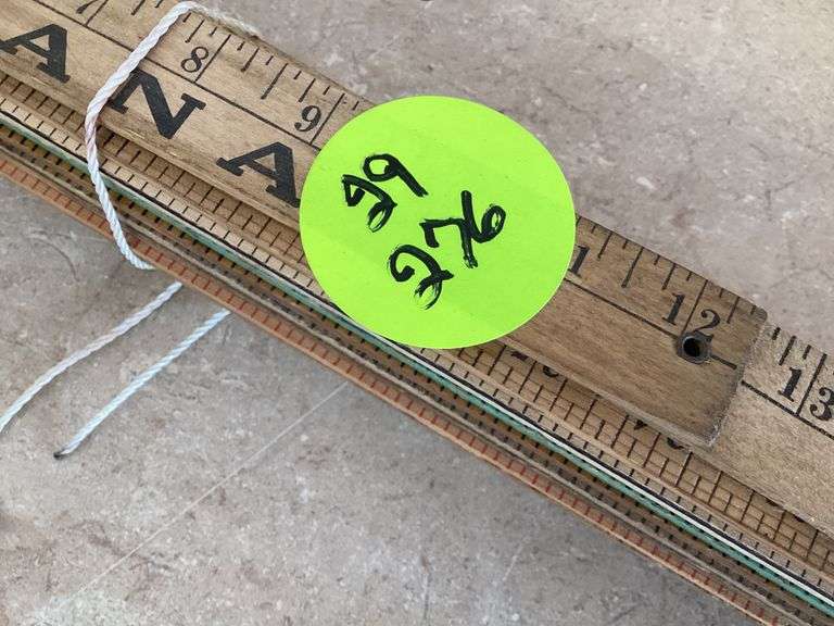 20 VINTAGE YARD STICKS