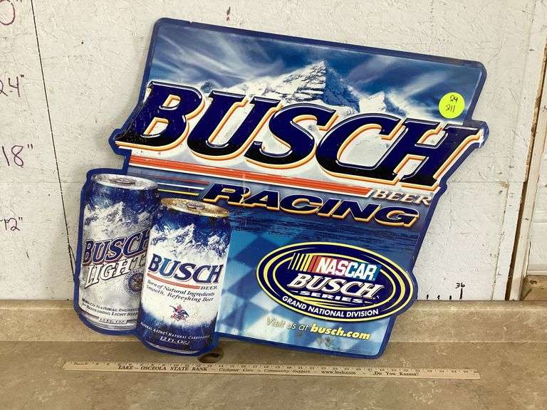 BUSH RACING SIGN (26" x 32")
