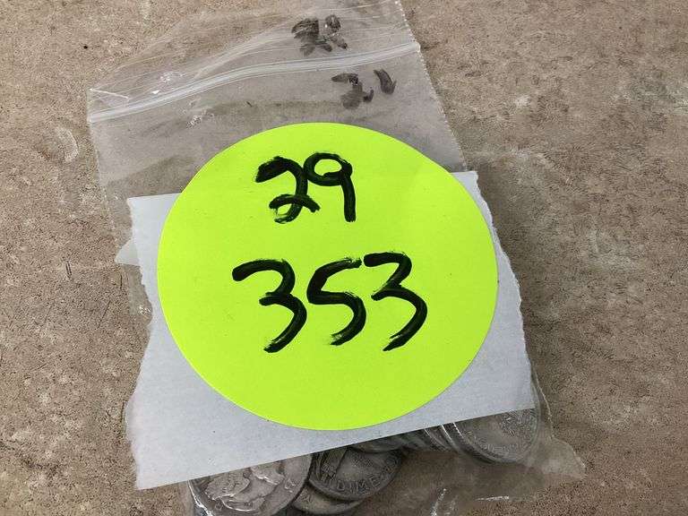 15 SILVER MERCURY DIMES