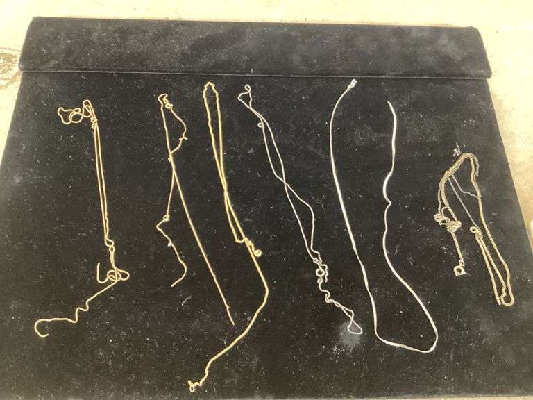 10kt & 14kt GOLD AND STERLING SILVER SCRAP CHAINS