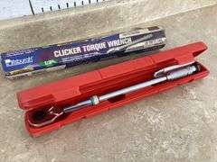 PITTSBURGH CLICKER TORQUE WRENCH 1/2" DRIVE