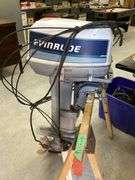 EVINRUDE 30hp LONG SHAFT BOAT MOTOR WITH CONTROLS
