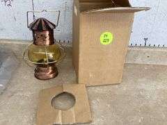 NEW BRONZE OIL LANTERN LAMP