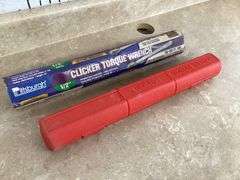 PITTSBURGH CLICKER TORQUE WRENCH 1/2" DRIVE