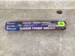 PITTSBURGH CLICKER TORQUE WRENCH 1/2" DRIVE