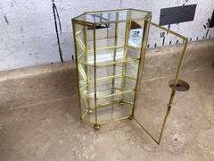 VINTAGE SMALL GLASS DISPLAY BOX