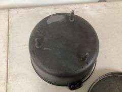 12" 3-FOOTED CAMPFIRE DUTCH OVEN KETTLE WITH LID