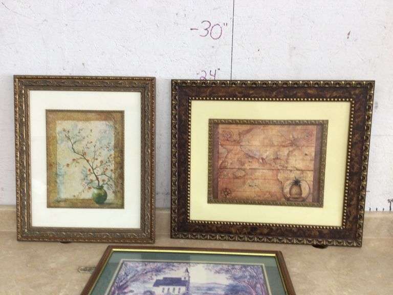 4 PICTURES-ONE PAINTED BY PAT HICKOX