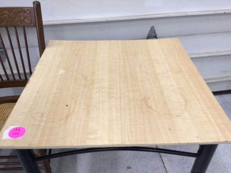 3 CHAIRS & TABLE