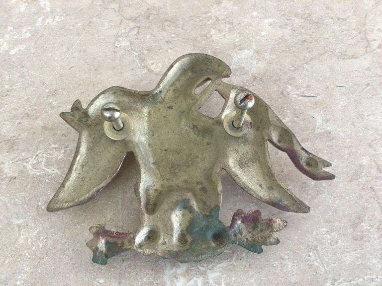 BRASS EAGLE DOOR KNOCKER PULL-MISSING PIECE