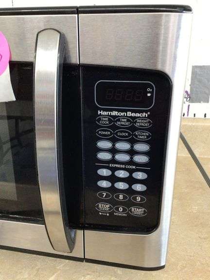 HAMILTON BEACH 1000-WATT MICROWAVE (BLACK)