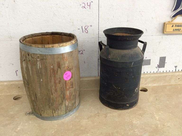 NAIL KEG AND CREAM CAN