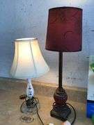 MISC LAMPS & SHADES (LAMPS WORK)