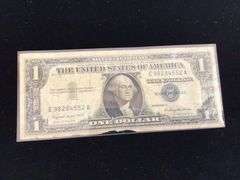 3 1957-A ONE DOLLAR SILVER CERTIFICATES