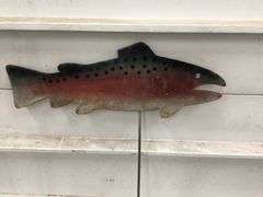 HEAVY DUTY METAL FISH LAWN ORNAMENTS