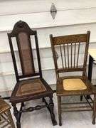 3 CHAIRS & TABLE