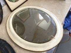 ANTIQUE OVAL PICTURE FRAMES WITH ROUNDED GLASS