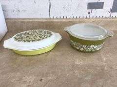 VINTAGE PYREX DISHES